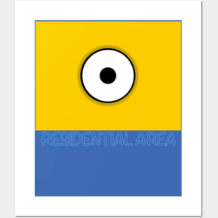 MINI YELLOW AREA Posters and Art